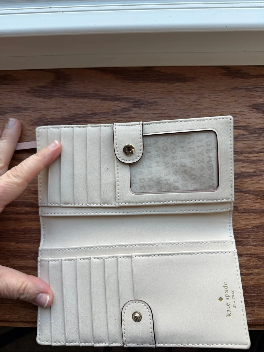 Kate Spade Blush Pink Zip Wallet